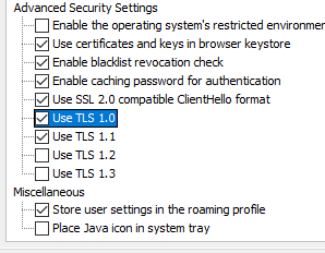 java test tls 1.2